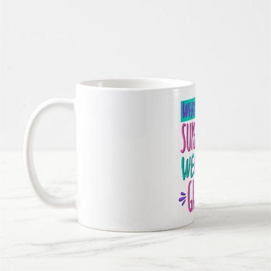 Wie heeft superhelden nodig die we opa hebben koffiemok (Links)