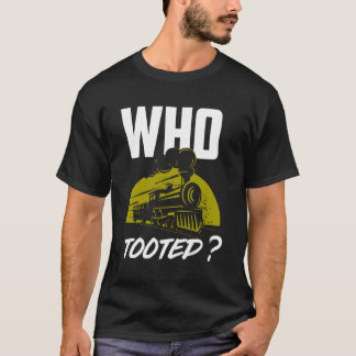 Wie heeft Trein Railroad geplunderd T-shirt