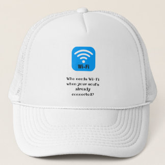 Wie heeft Wi-Fi nodig als je ziel al verbonden is? Trucker Pet