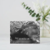 Wie het erg vindt briefkaart (Staand voorkant)