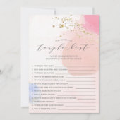 Wie het Paars Beste Vrijgezellenfeest Game kent no Kaart (Voorkant)