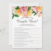 Wie het Paars Beste Vrijgezellenfeest Game kent no Kaart (Voorkant)