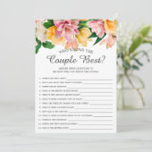 Wie het Paars Beste Vrijgezellenfeest Game kent no Kaart (Staand voorkant)