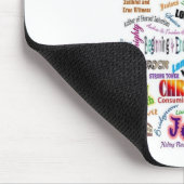 Wie hij is...Namen van God Muismat (Hoek)