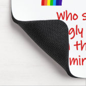 Wie hoopt zo sterk muismat (Hoek)