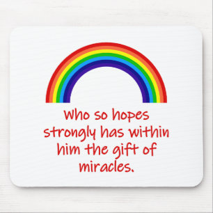 Wie hoopt zo sterk muismat