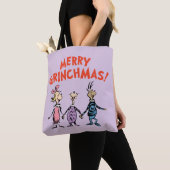 Wie Houden Elkaars Handen Prettig Grinchkerstfeest Tote Bag (Dichtbij)