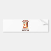 WIE HOUDT DE BABY'S HAND BUMPERSTICKER (Voorkant)