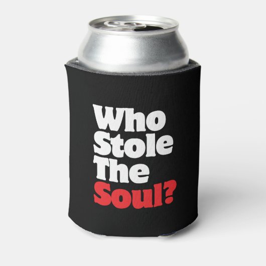 Wie houdt de soep tegen? blikjeskoeler (Blikje Achterkant)