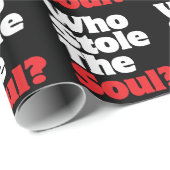 Wie houdt de soep tegen? cadeaupapier (Rol Hoek)