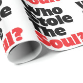 Wie houdt de soep tegen? cadeaupapier (Rol Hoek)