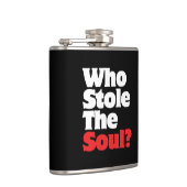 Wie houdt de soep tegen? heupfles (Rechts)