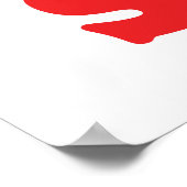 Wie houdt de soep tegen? poster (Hoek)