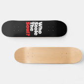 Wie houdt de soep tegen? skateboard (Horizontaal)