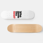 Wie houdt de soep tegen? skateboard (Horizontaal)