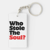 Wie houdt de soep tegen? sleutelhanger (achterkant)