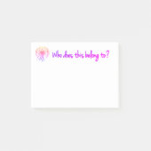 Wie houdt dit in? Post-it notities Post-it® Notes (Voorkant)