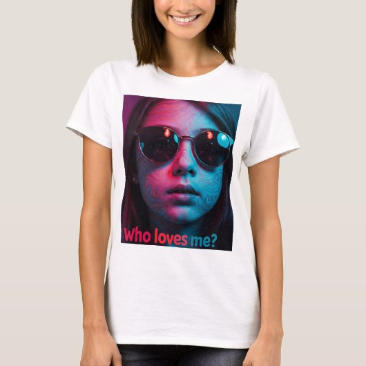 Wie houdt er van T-shirt design? (Voorkant)