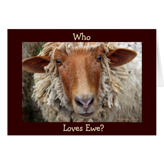 Wie houdt van Ewe? Ik doe het graag: Valentijn/Bir (Voorkant Horizontaal)