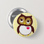 Wie houdt van je ronde button 5,7 cm (Voorkant /achterkant)