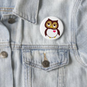 Wie houdt van je ronde button 5,7 cm (In situ)