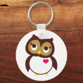 Wie houdt van je sleutelhanger (Voorkant)