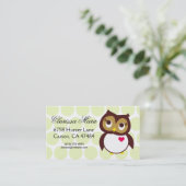 Wie houdt van je visitekaartje (Staand voorkant)