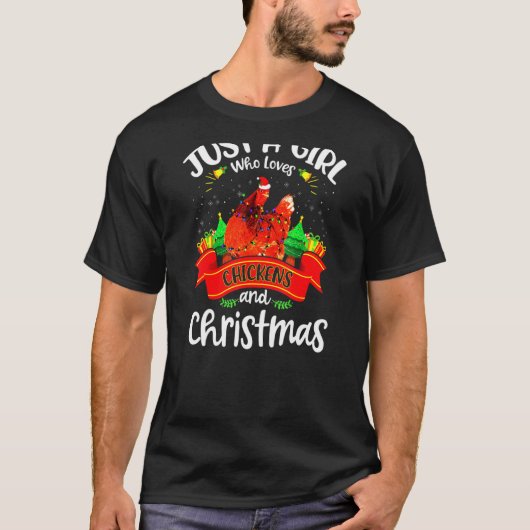 Wie houdt van kerstfeestjes t-shirt (Voorkant)
