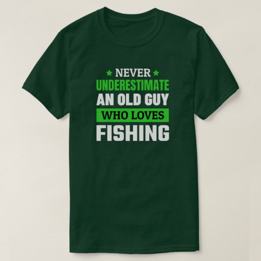 WIE HOUDT VAN VISSEN T-SHIRT (Design voorkant)