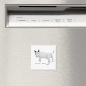 Wie, ik? Bull Terrier Puppy Magneet (Insitu (Vaatwasser))