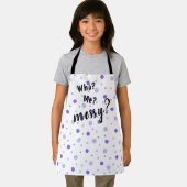 Wie? Ik? Messy? Polka Dot Children's Schort (Insitu)