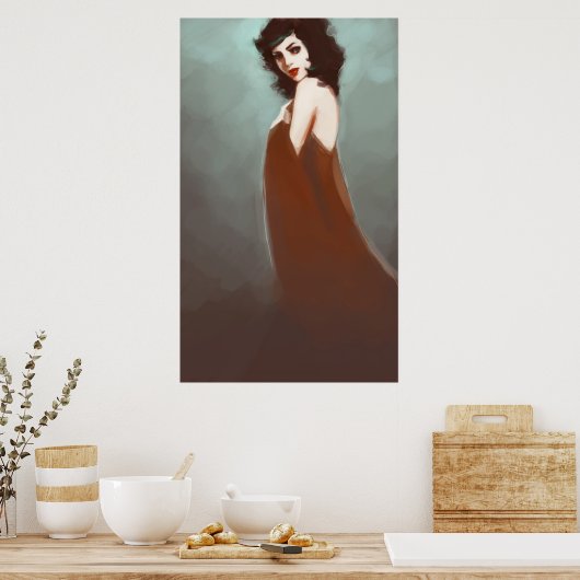 Wie?.. ik? poster (Keuken)