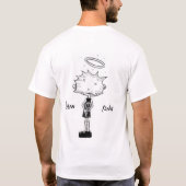 Wie, ik? t-shirt (Achterkant)