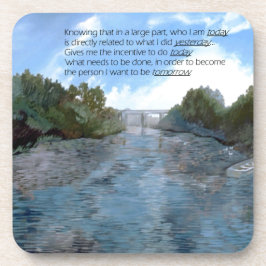 Wie ik vandaag Inspirerend ben Bier Onderzetter