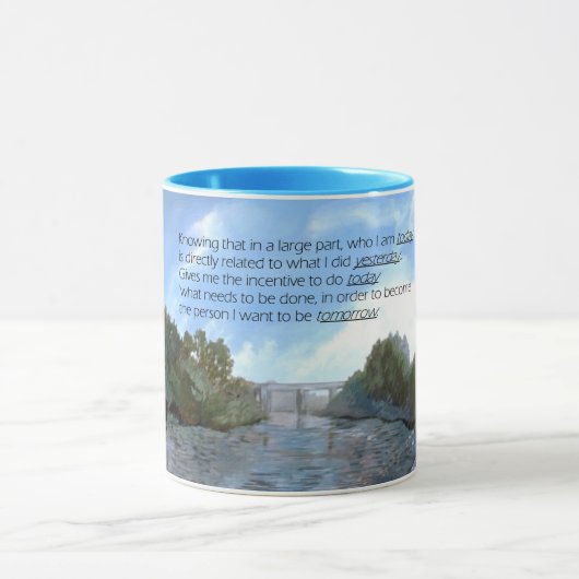 Wie ik vandaag Inspirerend ben Mok (Midden)