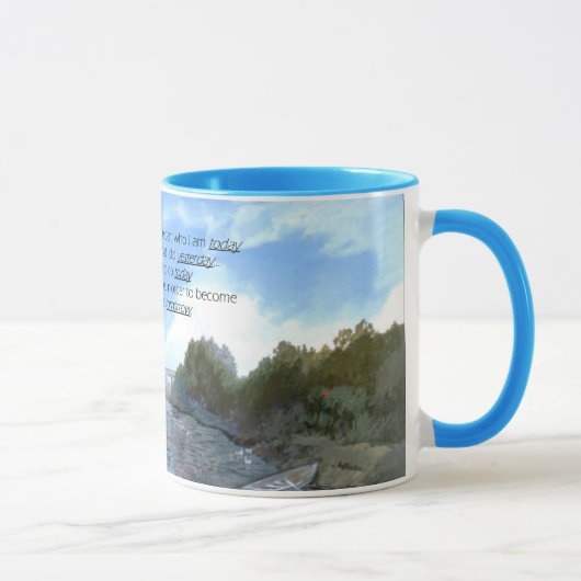 Wie ik vandaag Inspirerend ben Mok (Rechts)