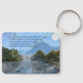 Wie ik vandaag Inspirerend ben Sleutelhanger (Voorkant)