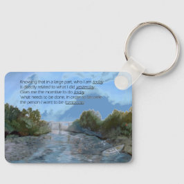 Wie ik vandaag Inspirerend ben Sleutelhanger