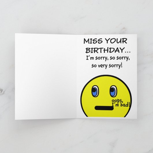 WIE IK, VERGEET kaart (Binnen)