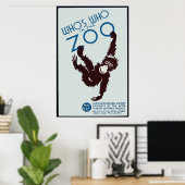 wie in de dierentuin poster (Thuiskantoor)
