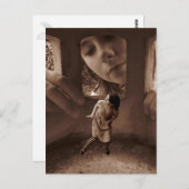 Wie is daar? briefkaart (Voorkant / Achterkant)