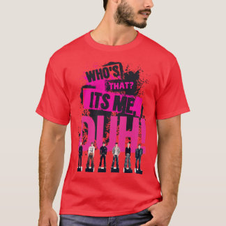 Wie is dat? Ik ben het T-shirt