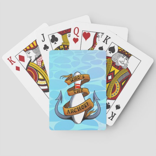 Wie is de Anchor? Pokerkaarten (Achterkant)