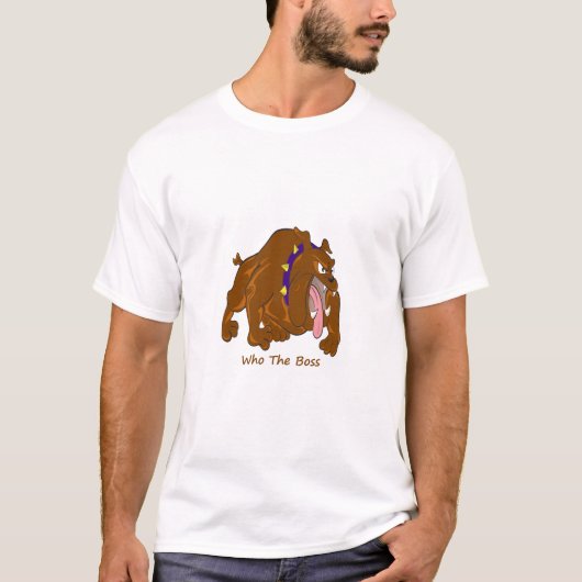 Wie Is De Baas T-shirt (Voorkant)