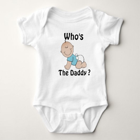Wie is de Daddy Baby Top (Voorkant)