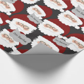 Wie is de echte Kerstman? Cadeaupapier (Hoek)