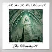 Wie is de echte terrorist? poster (Voorkant)