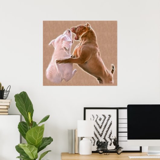 Wie is de Leader van het Pak? Poster (Thuiskantoor)