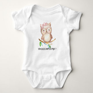 Wie is de leukste pasgeboren babykleding, uil romper