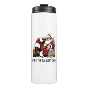 Wie is de Ondeugende Thermosbeker